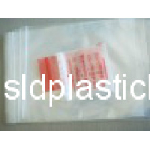 Sac de sécurité en plastique doux Zipper Zipper